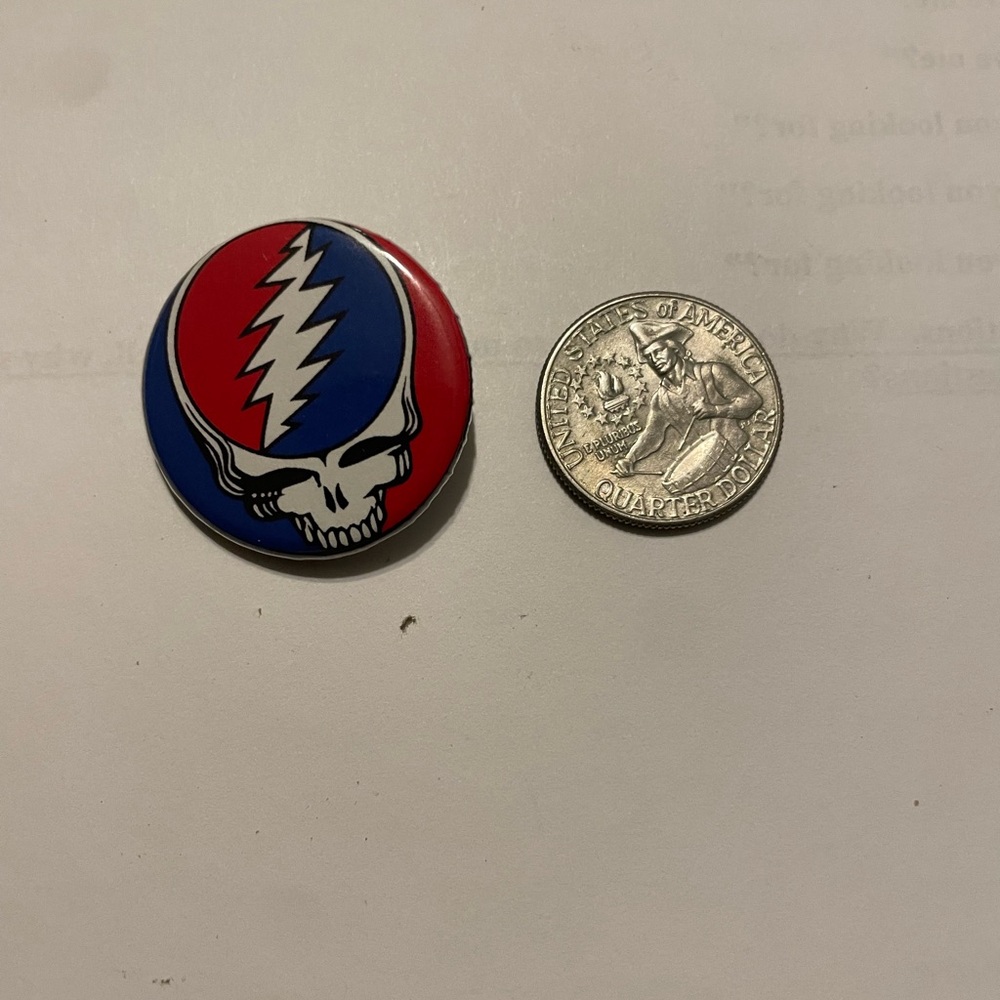 Grateful Dead button… make an offer